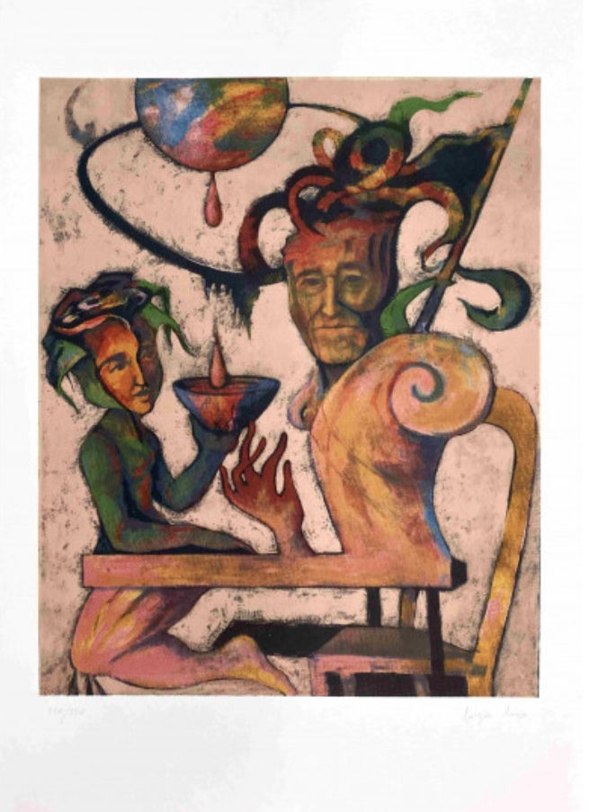 "Homenagem ao Mestre Cruzeiro Seixas" de Luzia Lage