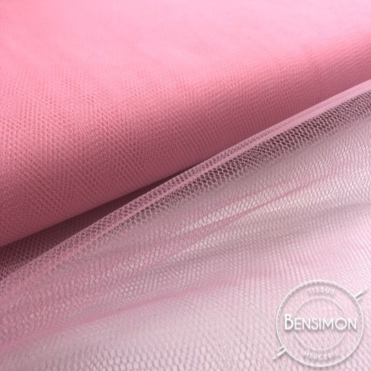 Tulle rose tutu raide grande largeur mariage