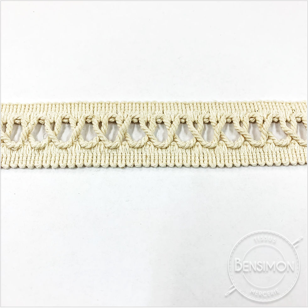 Miniature : Dentelle coton Linda 3cm X 1M