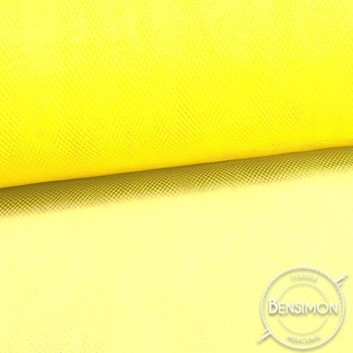 TULLE Souple JAUNE FLUO Largeur 300 Cm Mariage Bapteme Au Mètre