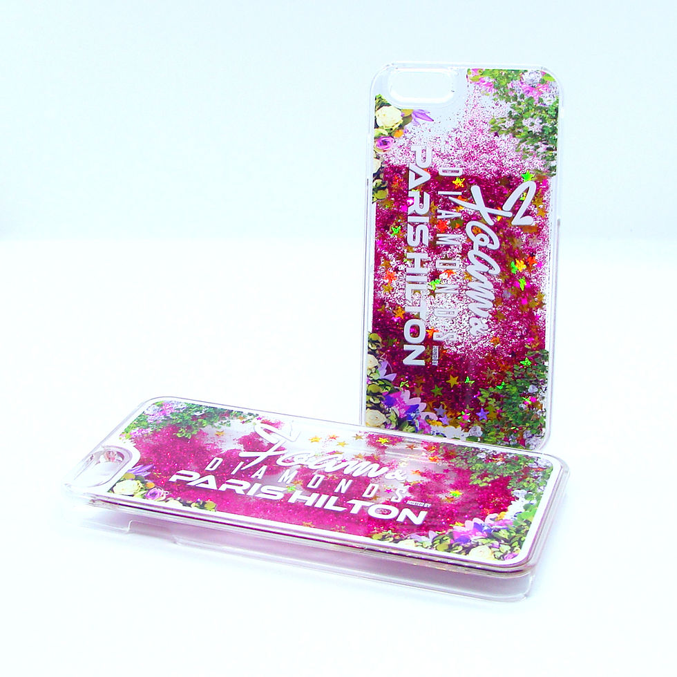 PARIS HILTON GLITTER PHONE COVER