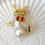 Thumbnail: Flameball Pearl Eagle Hat Yellow Cutie Pendant