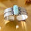 Thumbnail: Genuine Larimar Handcrafted Adjustable Cuff