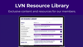 LVN Resource Library: Curated Insight for Every Stage of Your Career