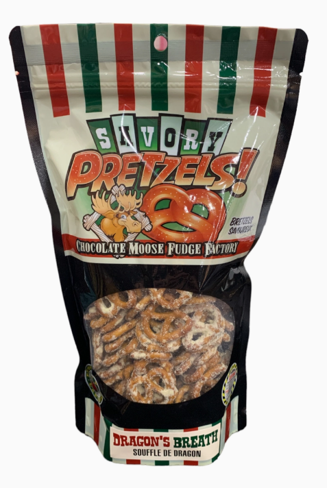 Dragon's Breath Pretzels (Parmesan & Garlic)
