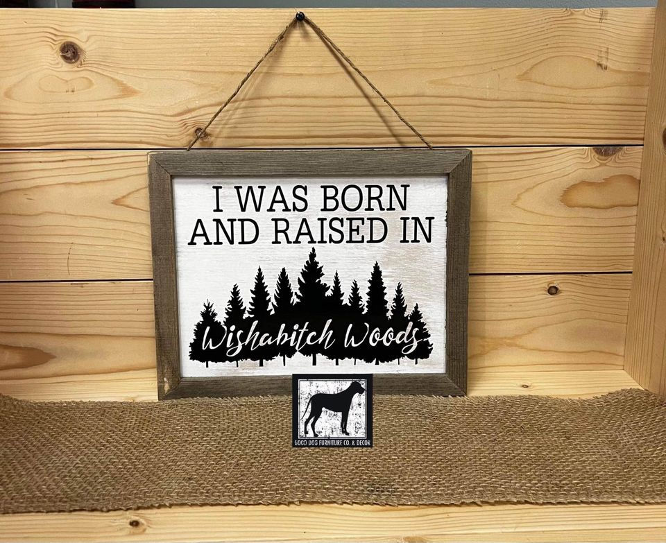 Thumbnail: Signs l Decor l Size 10x8 l Hangs Or Sits On Any Flat Surface