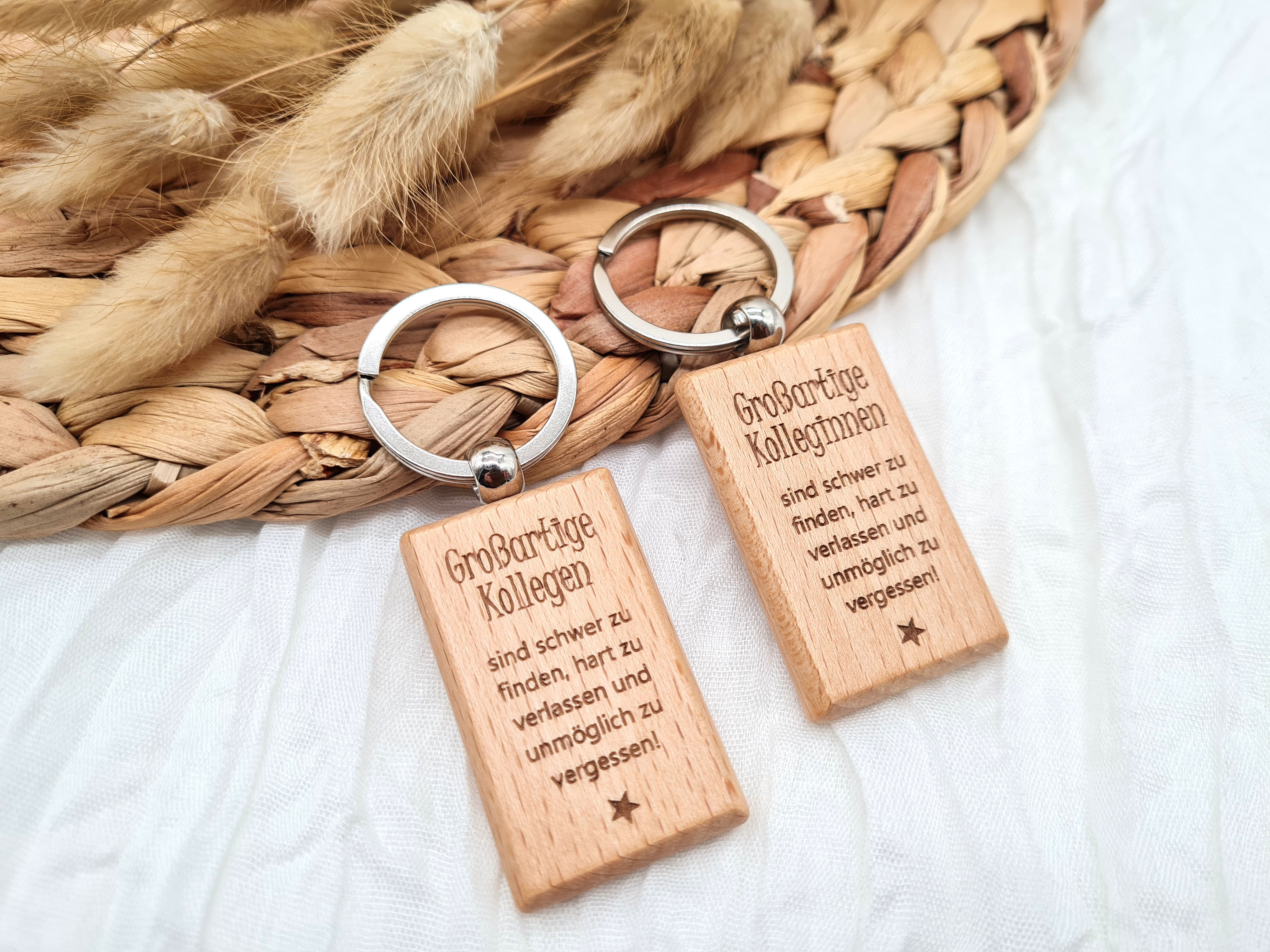 Geschenk für Kollegen & Kolleginnen - Schlüsselanhänger