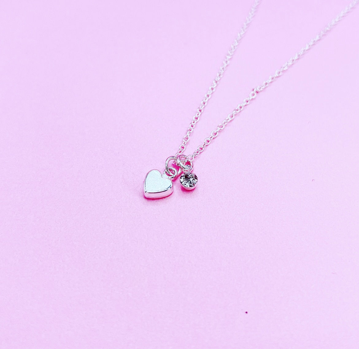 Mini heart necklace