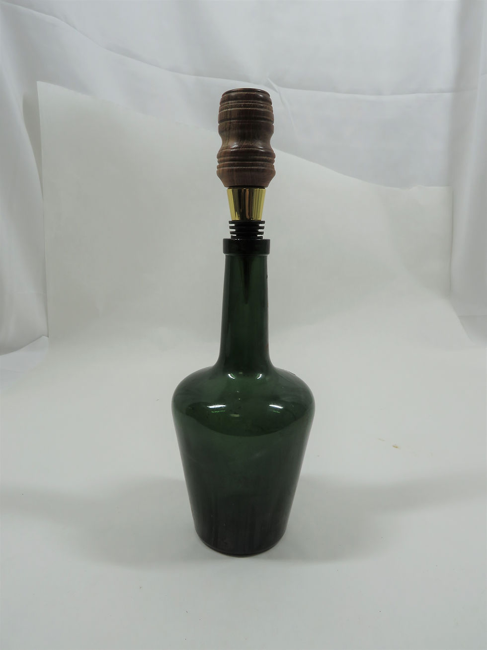 Thumbnail: Bottle Stopper Hand Turned Wood/Metal