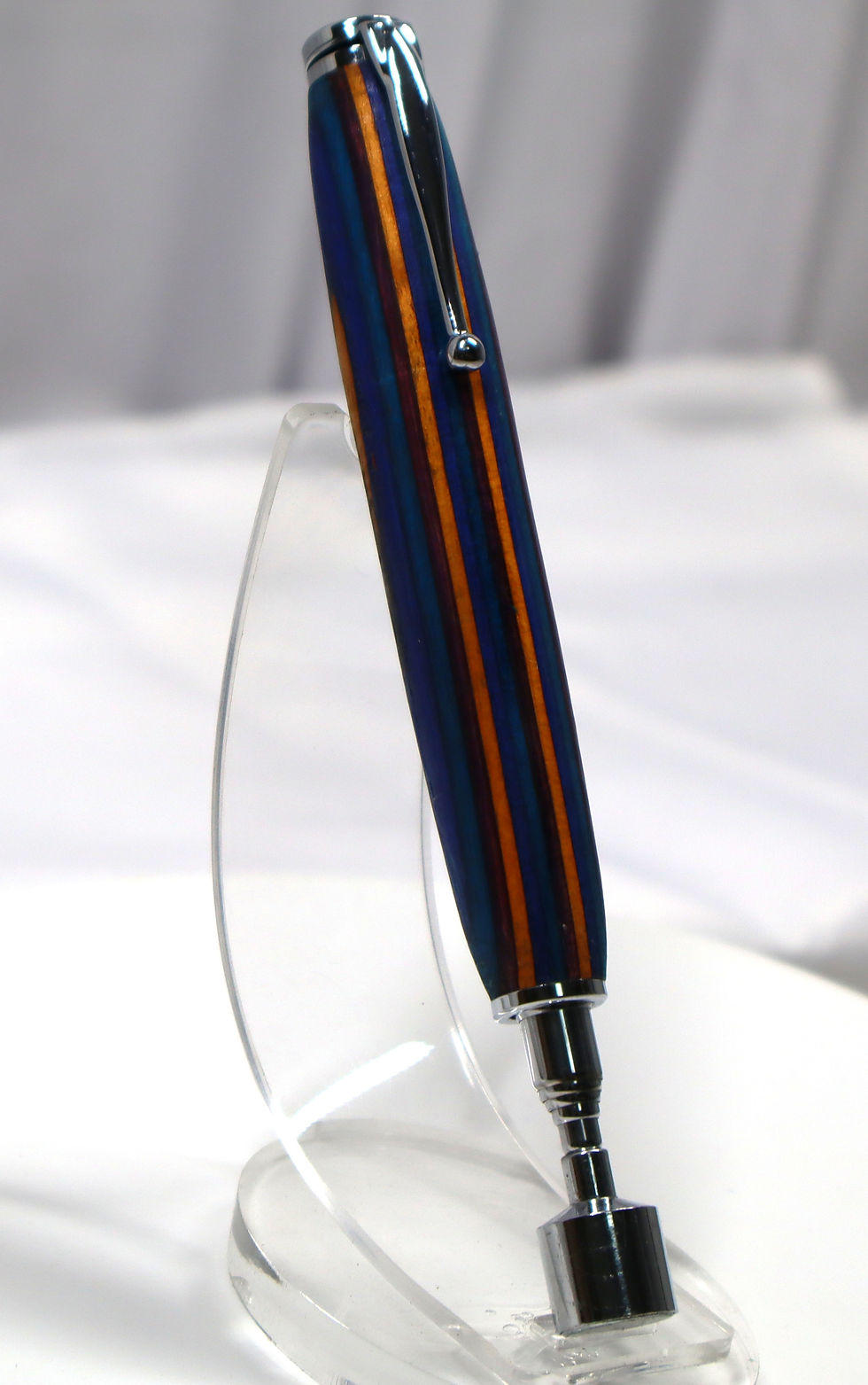 Thumbnail: Magnetic Extendable/Telescoping Pickup Tool with Hardwood Hand Turned Handle