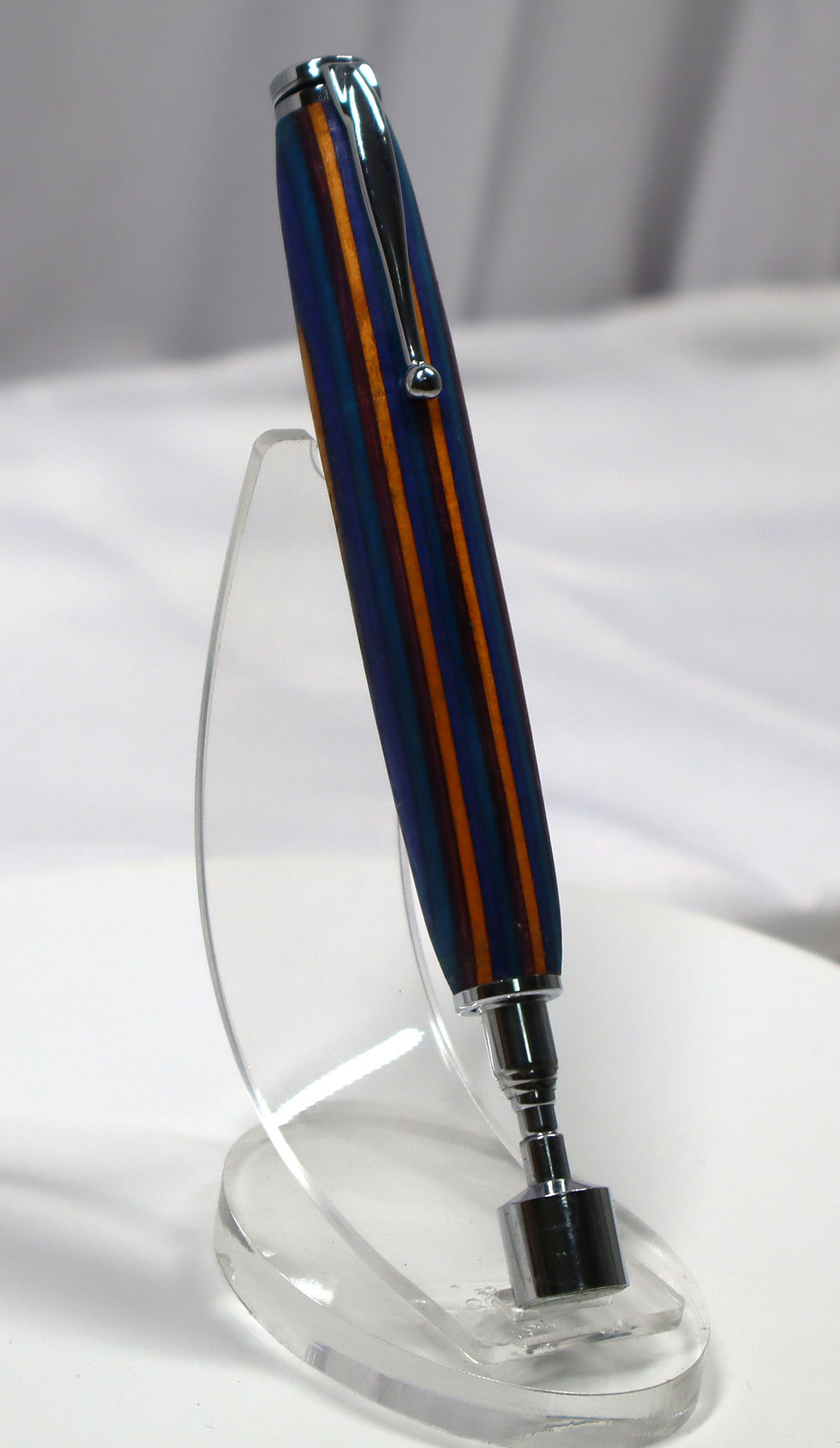 Thumbnail: Magnetic Extendable/Telescoping Pickup Tool with Hardwood Hand Turned Handle