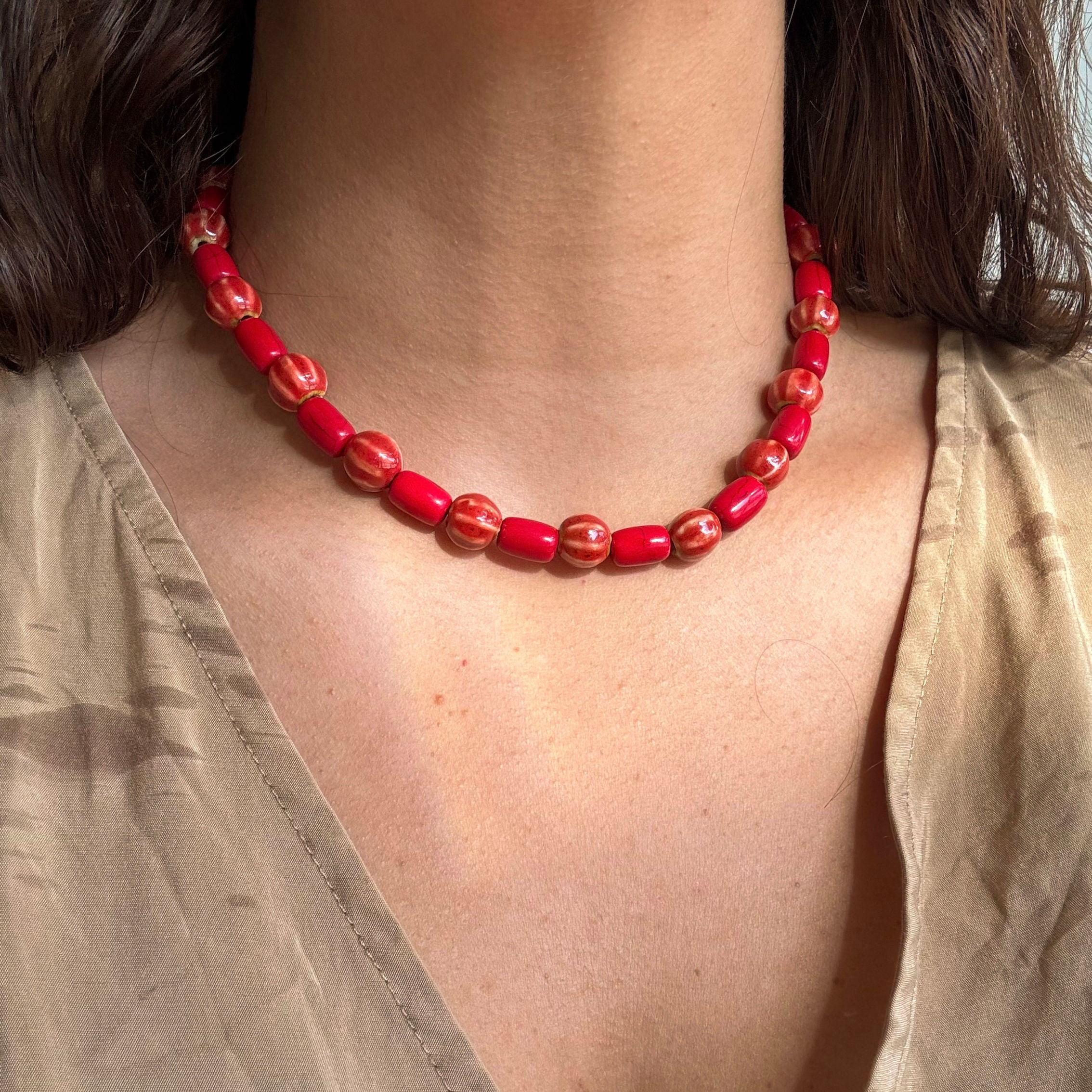 Collar Tupac Rojo