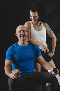 Kaila & Mike Minion fitness photoshoot