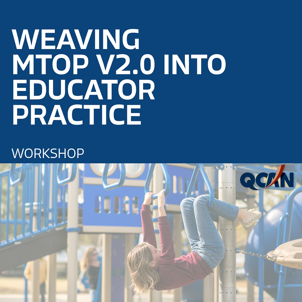 Weaving MTOP V2.0 into Educator Practice
