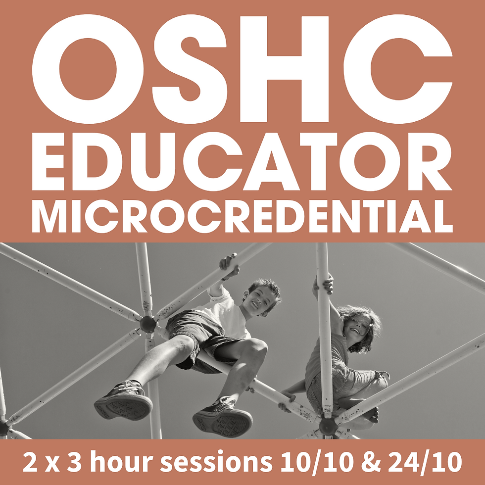 Online - OSHC Educator Microcredential