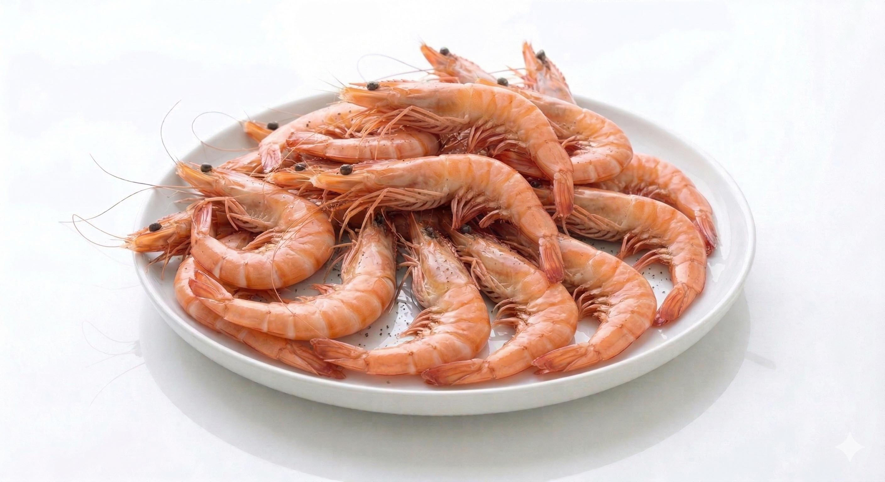 Cooked Banana Prawns