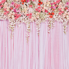 Rosey Hangings Photo Booth Backdrop