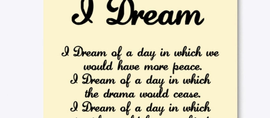 I Dream Poem by Consquello Rhodes