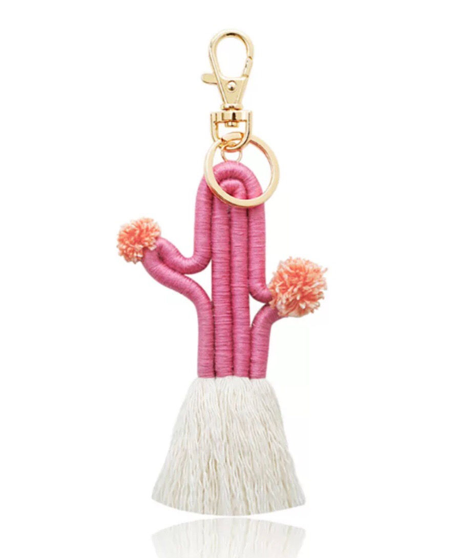Thumbnail: Boho cactus key chain