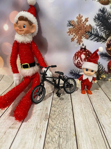 Toddler elf bike | sistersdreaming