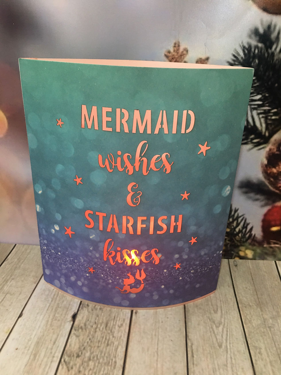 Thumbnail: Mermaid wishes colour changing night light 