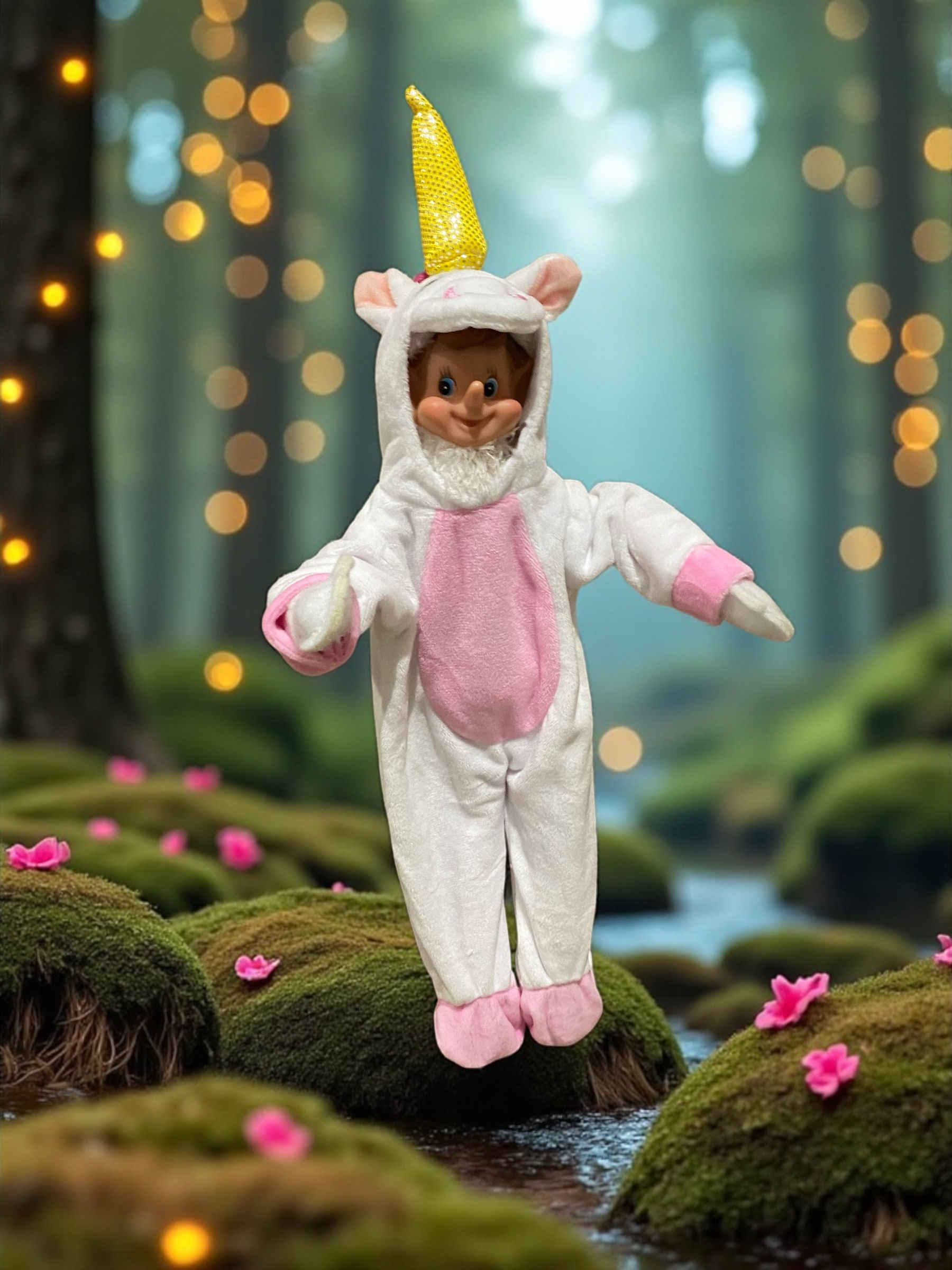 Elf unicorn onsie costume 