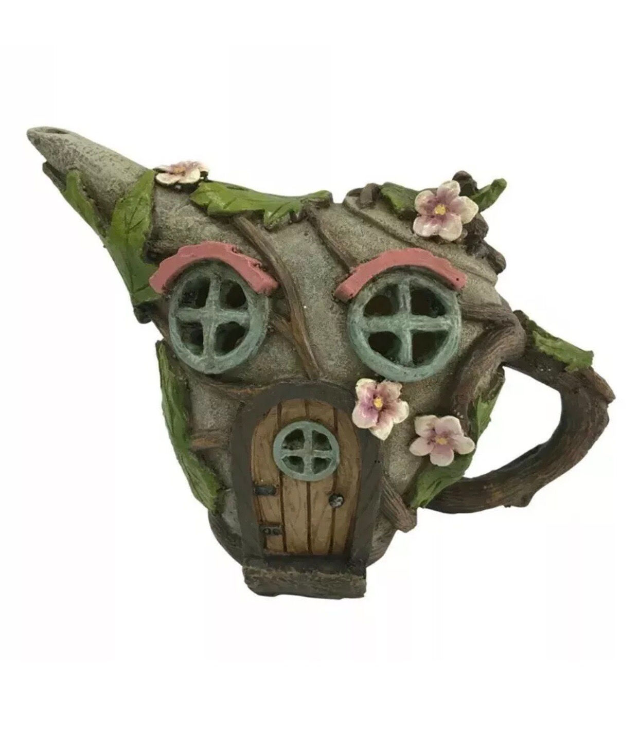 Fairy garden teapot house 