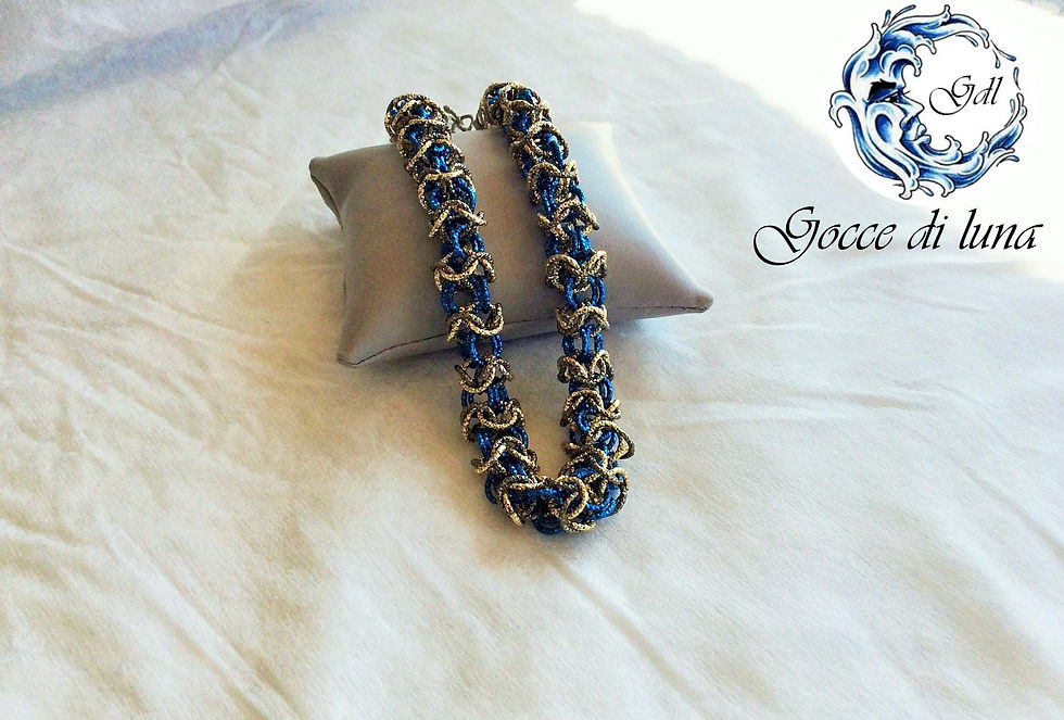 Thumbnail: Collana turca blu