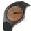 Miniatura: Orologio in legno scuro quadrante rovere rosso