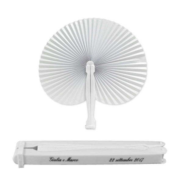 Ventaglio PVC bianco