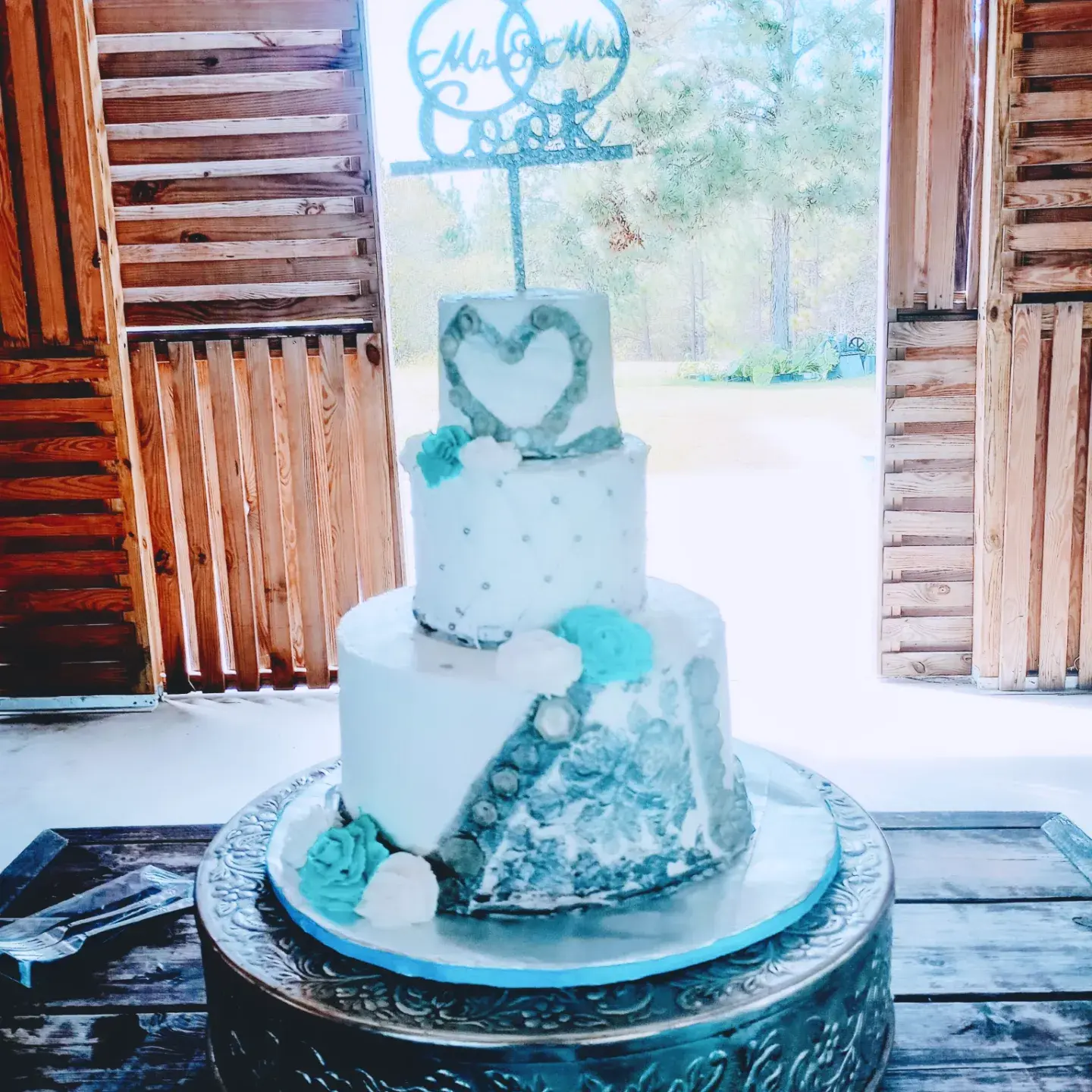 Malibu Wedding Cake