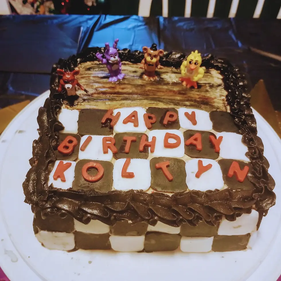 Thumbnail: Hot Cocoa Ganache FNAF Cake Kol(12y) Style
