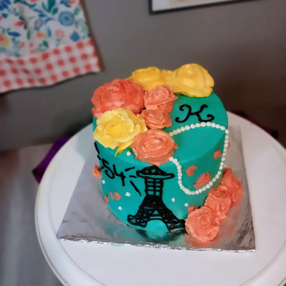 Thumbnail: Buttercream Paris Cake 