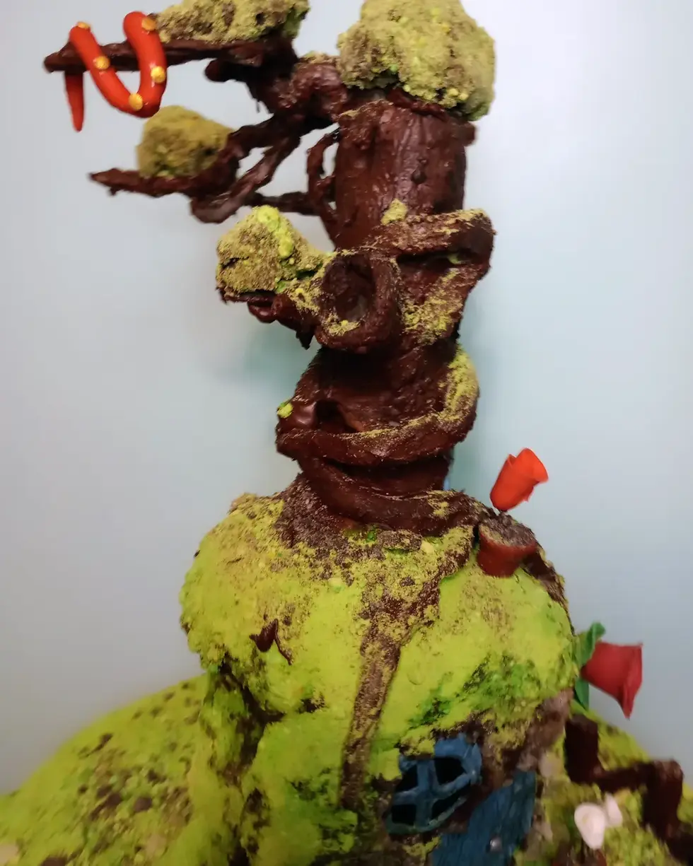 Thumbnail: Bi-level Fairy Treehouse Cake 