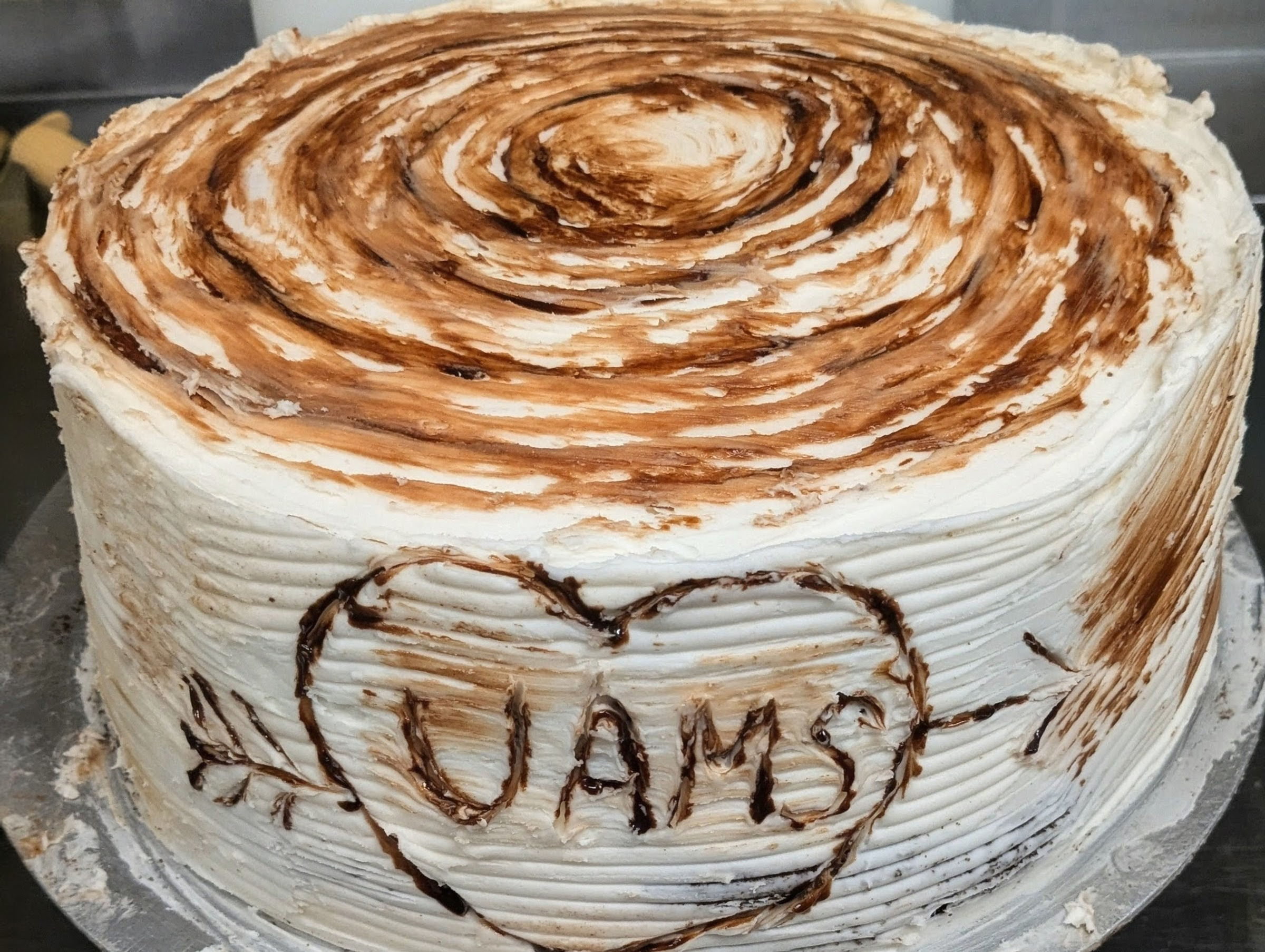 Buttercream Birtchwood Cake
