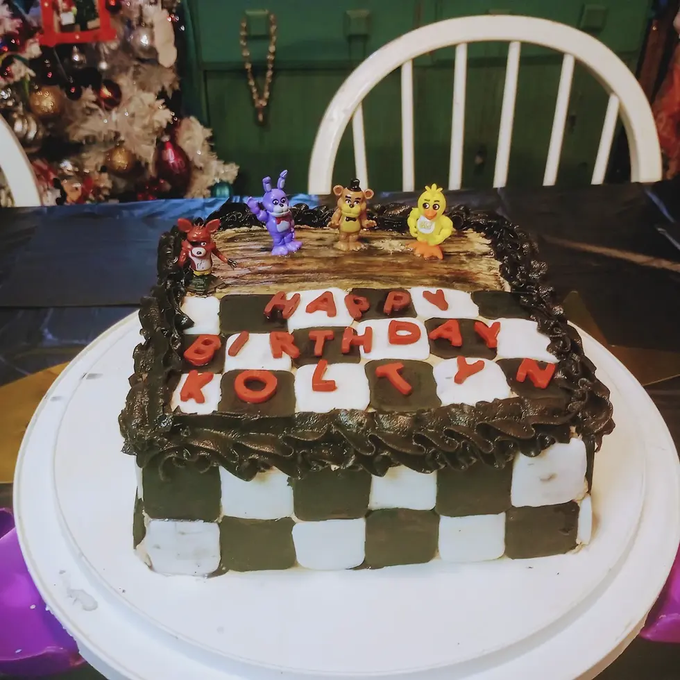 Thumbnail: Hot Cocoa Ganache FNAF Cake Kol(12y) Style