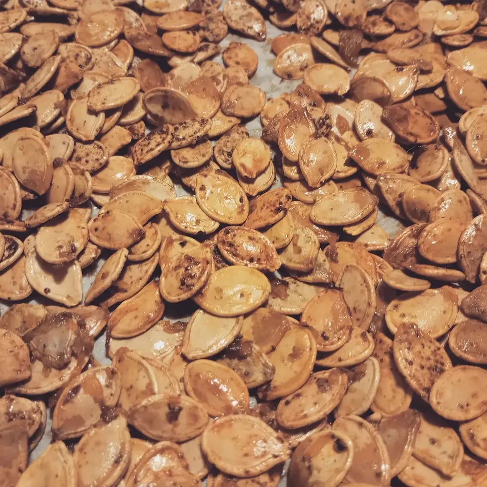 Thumbnail: 1oz Parmesan Gunpowder Pumpkin Seeds Little Bailey's Style 