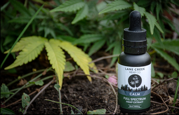 full spectrum hemp tincture extract label design