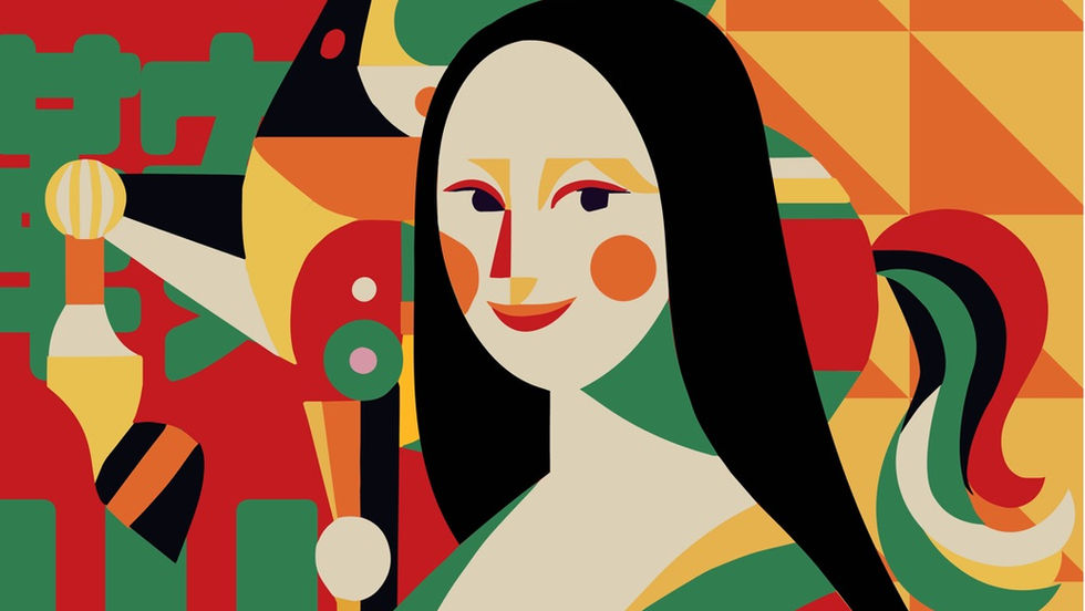 經典名作遊走荔枝角:當蒙娜麗莎遇上針織藝術與法式嘉年華