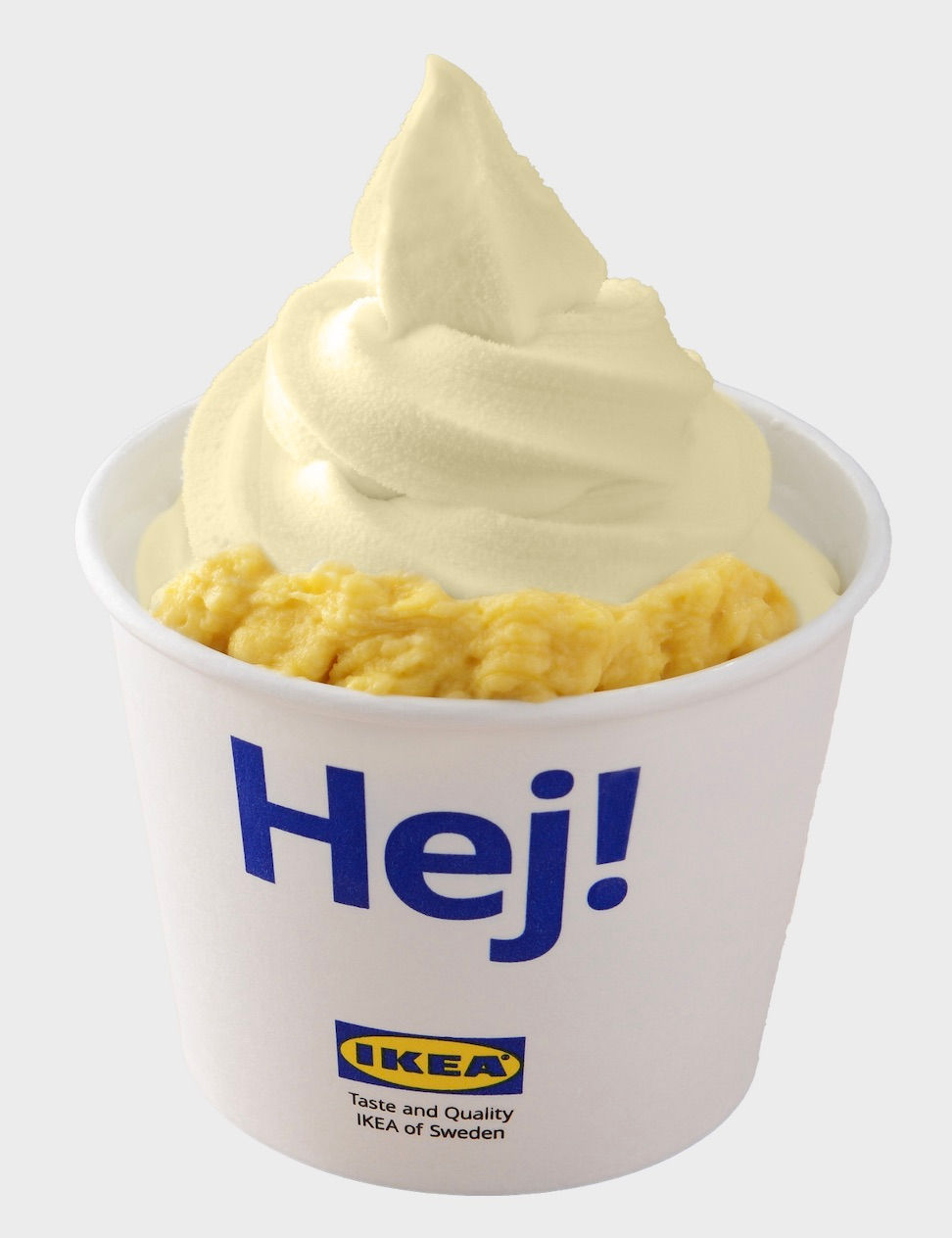 榴槤牛奶新地配黑刺榴槤肉(圖片由IKEA提供)