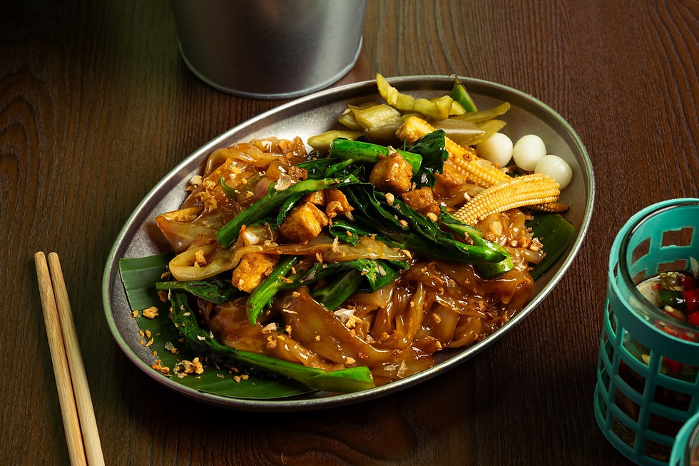 泰式素豆腐炒河 (圖片由Siaw「友」提供)