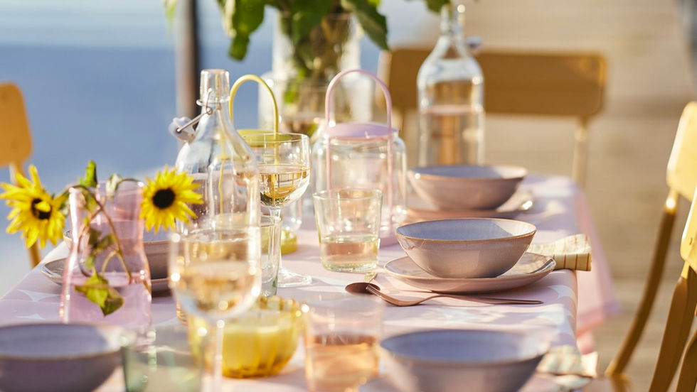 春日居家換裝提案:IKEA TOFSAND 系列以繽紛色彩打造野餐儀式感