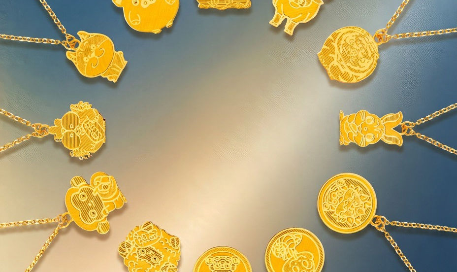 趣緻金飾解構生肖天賦:景福珠寶 SHINE 系列璀璨登場