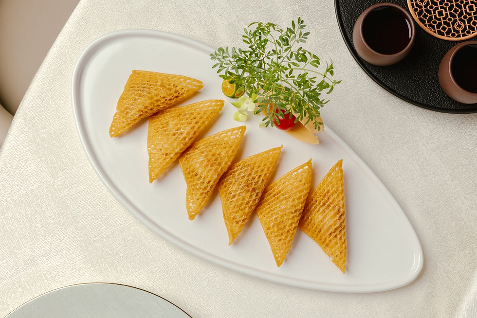 鮮蝦黃金角(圖片由百樂潮州提供)