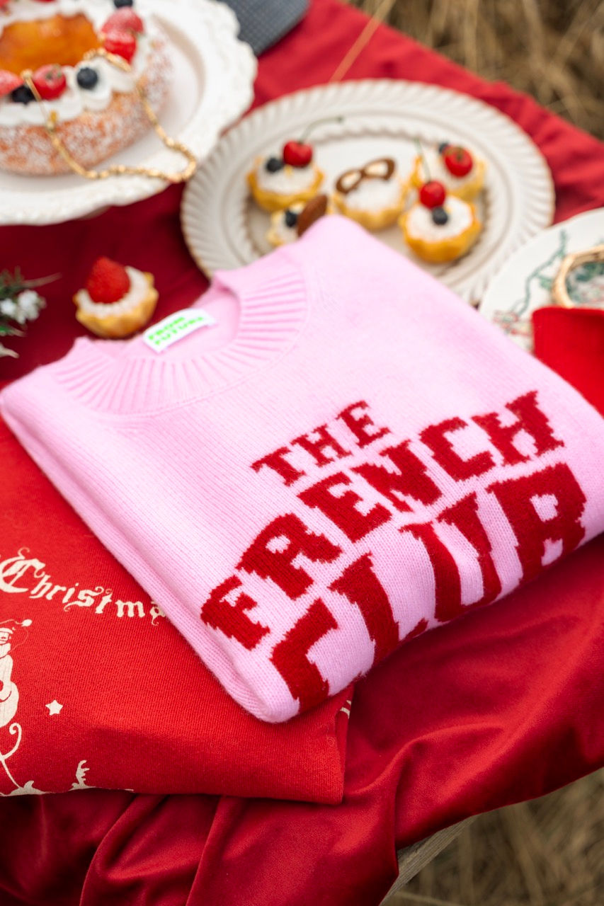 From Future The French Club Crewneck Cashmere Sweater HK$2,790(圖片由Rue Madame提供)