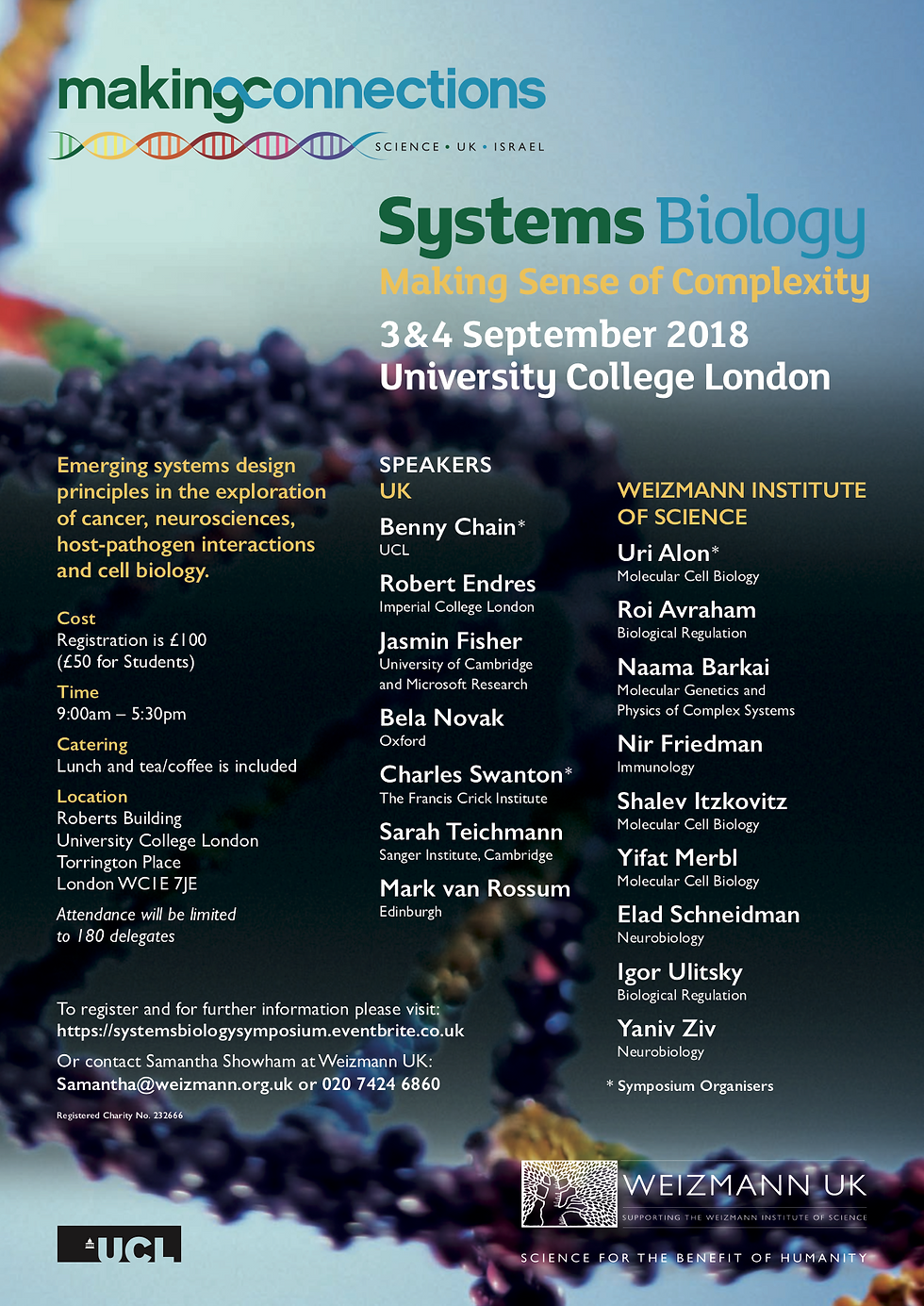 Systems Biology conference 2018