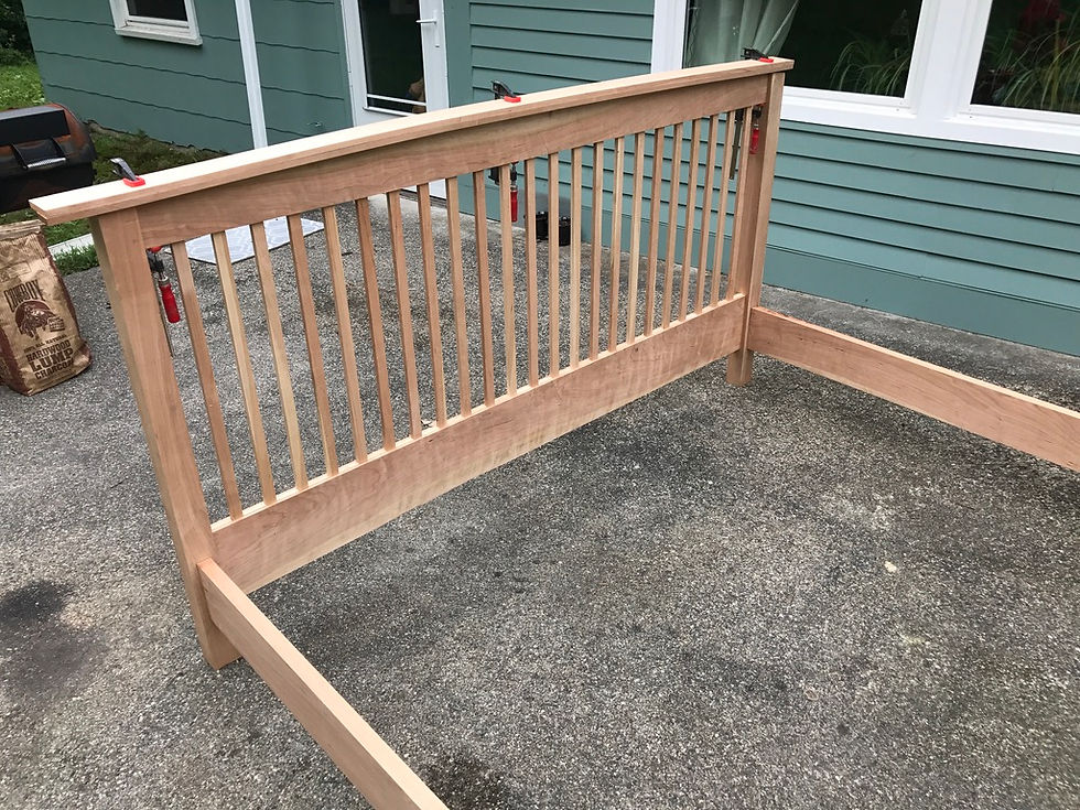 Mission Style Queen Bed