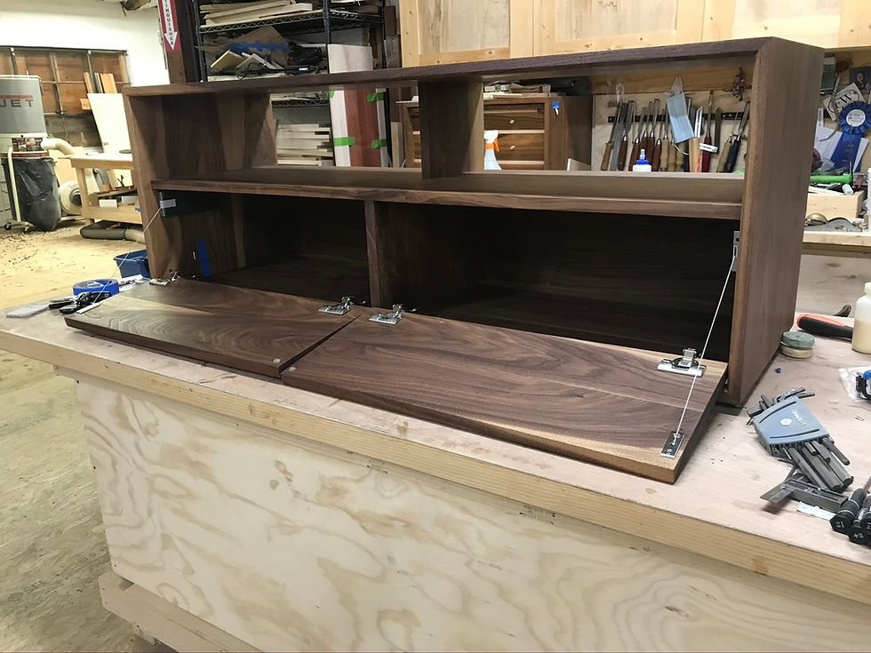 Walnut Credenza