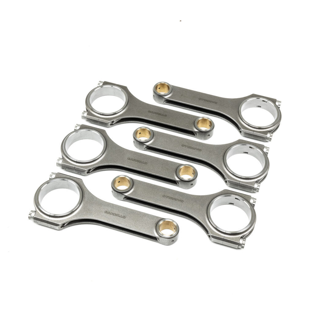 carrillo connecting rods nissan gtr r35 3/8 in carr6 ps bolt extreme duty