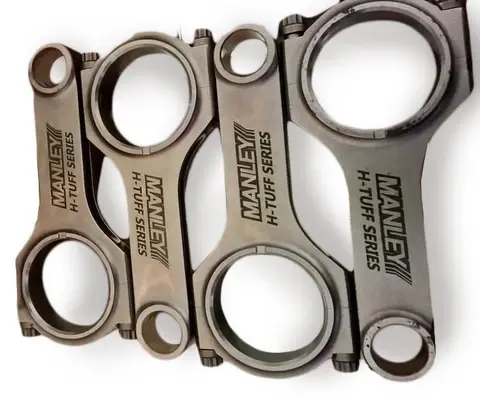 Manley 93-06 Mitsubishi 4G63/4G63T 2.0L H Tuff Beam 5.905in L Connecting Rod Set
